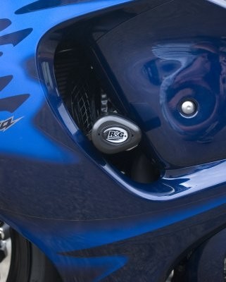 Aero padací chrániče R&G Racing pro motocykly SUZUKI Hayabusa ('08-), černé